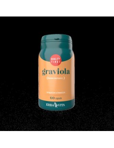 Erba Vita Graviola Integratore Flora Batterica Intestinale 60 Capsule